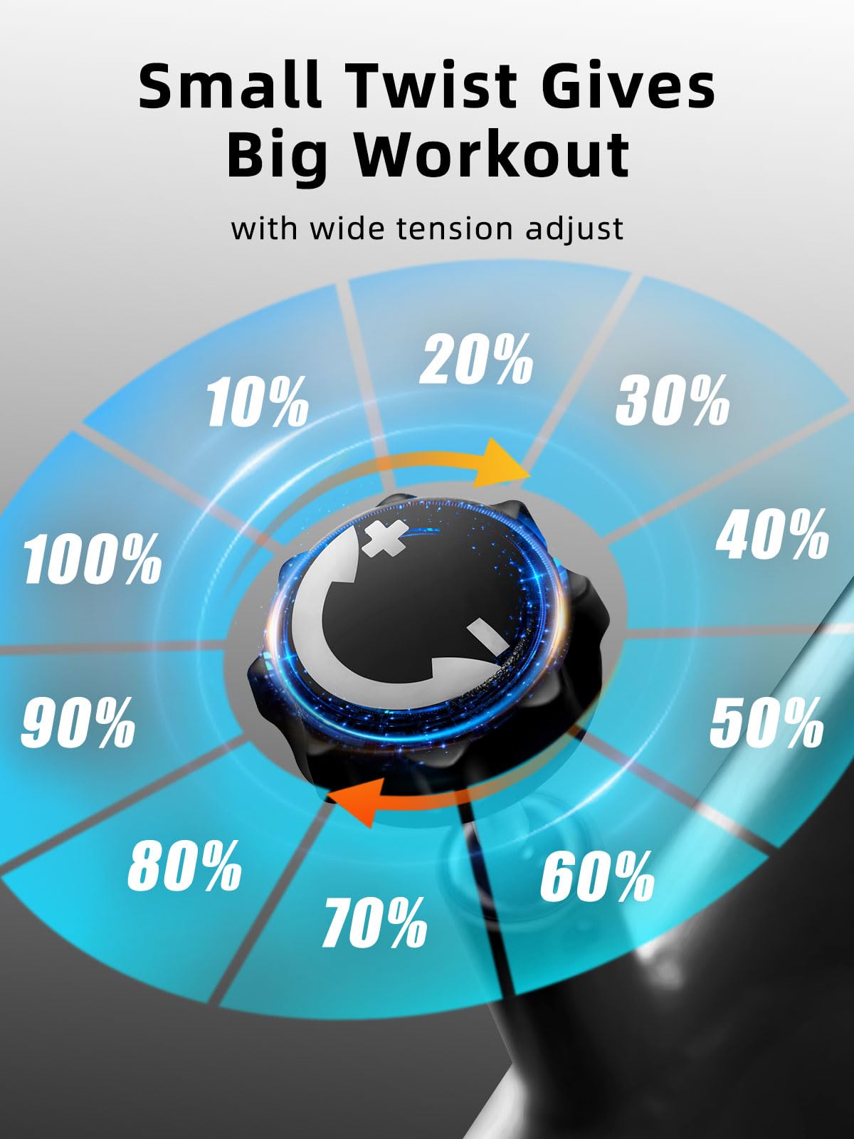 Exercise Bike, Plus Magnetic Resistance/Brake Pad Indoor Cycling Bike Stationary, Cycle Bike with Comfortable Seat Cushion, Digital Display with Pulse