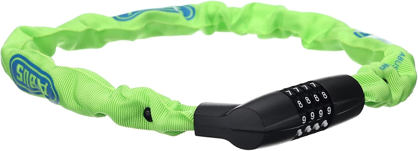 ABUS Chain Lock Tresor 1385, Combination Lock, Made of Hardened Steel, 7 mm Square Chain, ABUS Security Level 7