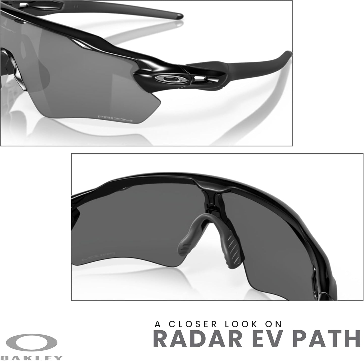 OAKLEY Radar EV Path OO9208 Sunglasses For Men+ Bundle Accessory Leash Kit, Microfiber Pouch