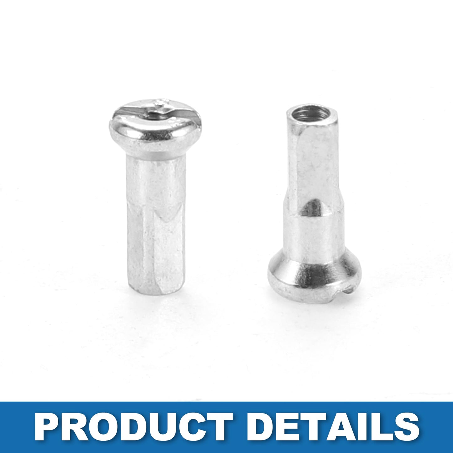 A ABSOPRO Bike Bicycle Spokes 14G 280MM Mountain Bike Spokes Steel Black 36Pcs