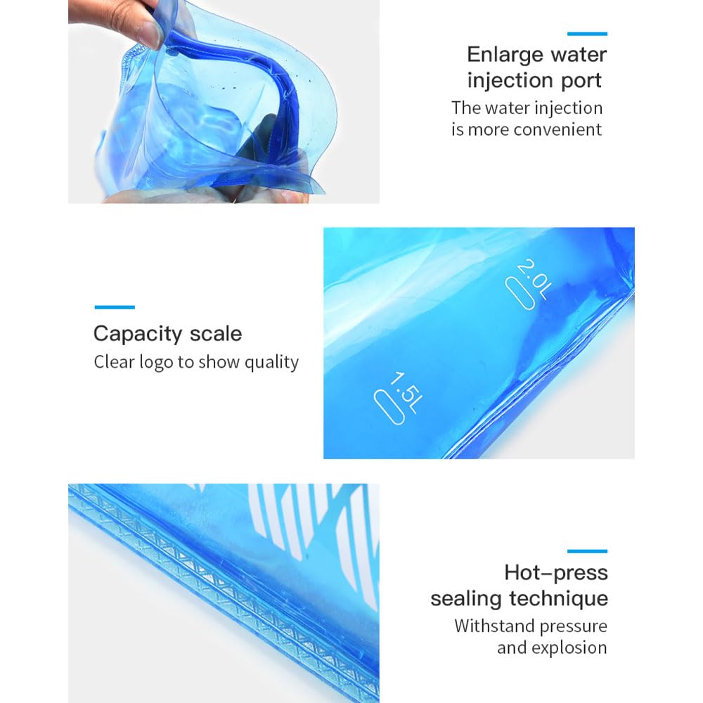 AONIJIE Running Hydration Vest for Women and Men 5.5L Lightweight Trail Runing Hydration Vest Pack Backpack for Running, Cycling, Climbing (Green+1.5L)