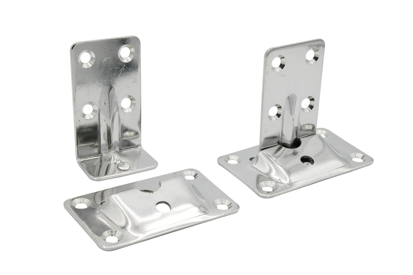 Vinland Marine 304 Stainless Steel mounting Table Brackets, Wall Mount Table Bracket, Marine Table Mount, Boat Cutting Board, Marine Grill