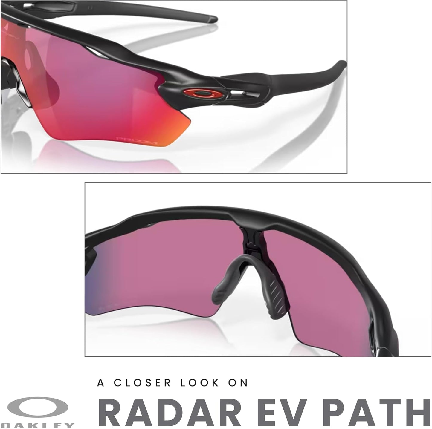 OAKLEY Radar EV Path OO9208 Sunglasses For Men+ Bundle Accessory Leash Kit, Microfiber Pouch