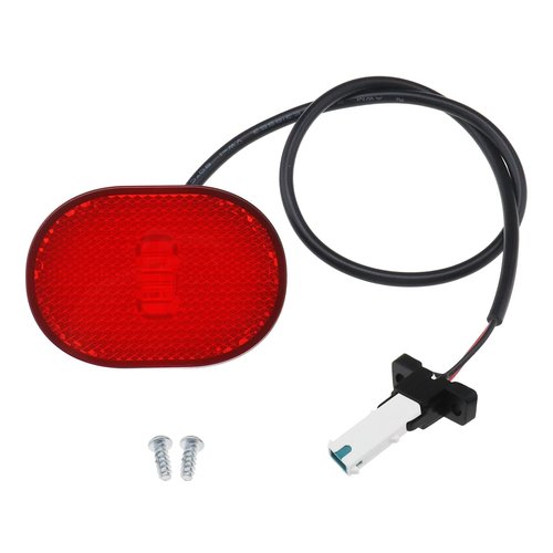 The Lord of the Tools Electric Scooter Rear Tail Light Brake Light Compatible with Xiaomi 4 Pro Rear Mudguard Light Electric Scooter LED Rear Light Assembly Replacement Part