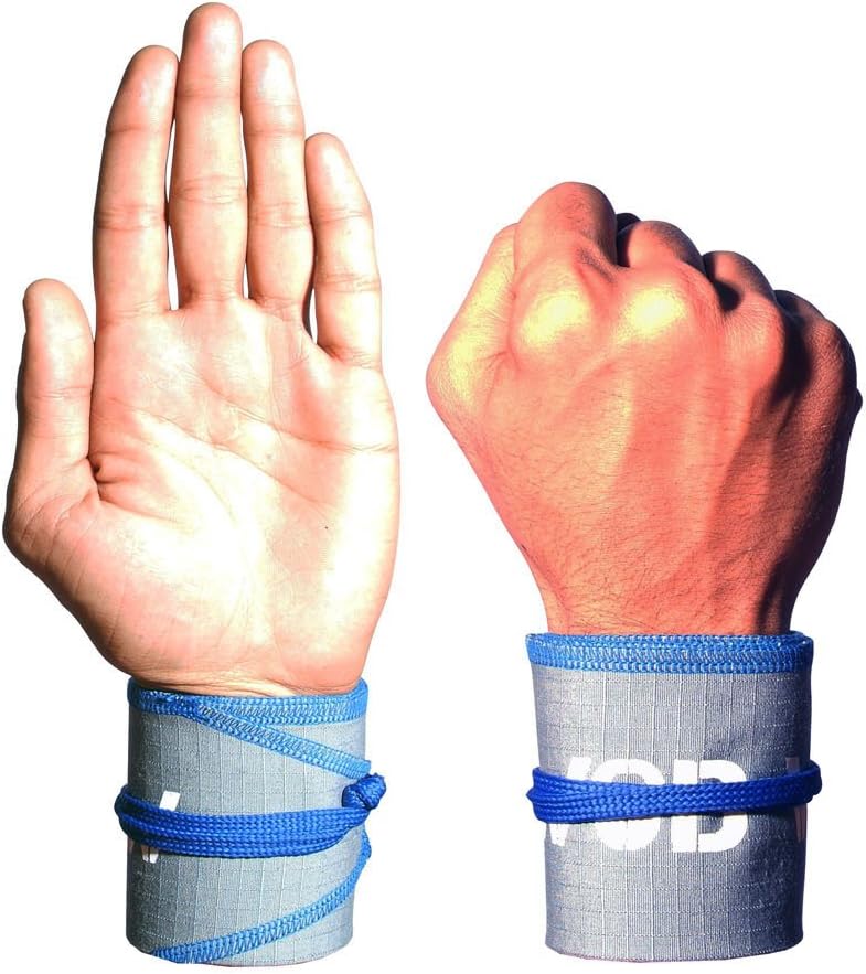 Powerlifting Wrist Wraps for Strength Training & CrossFit - One Size Fits All