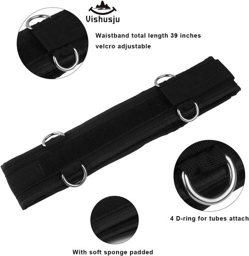 Bounce Trainer Vertical Jump Legs Resistance Bands Glutes Muscles Workout Strength Speed Agility Training for Basketball Football