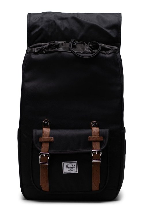 Herschel Supply Co. Little America Mid, Black, One Size
