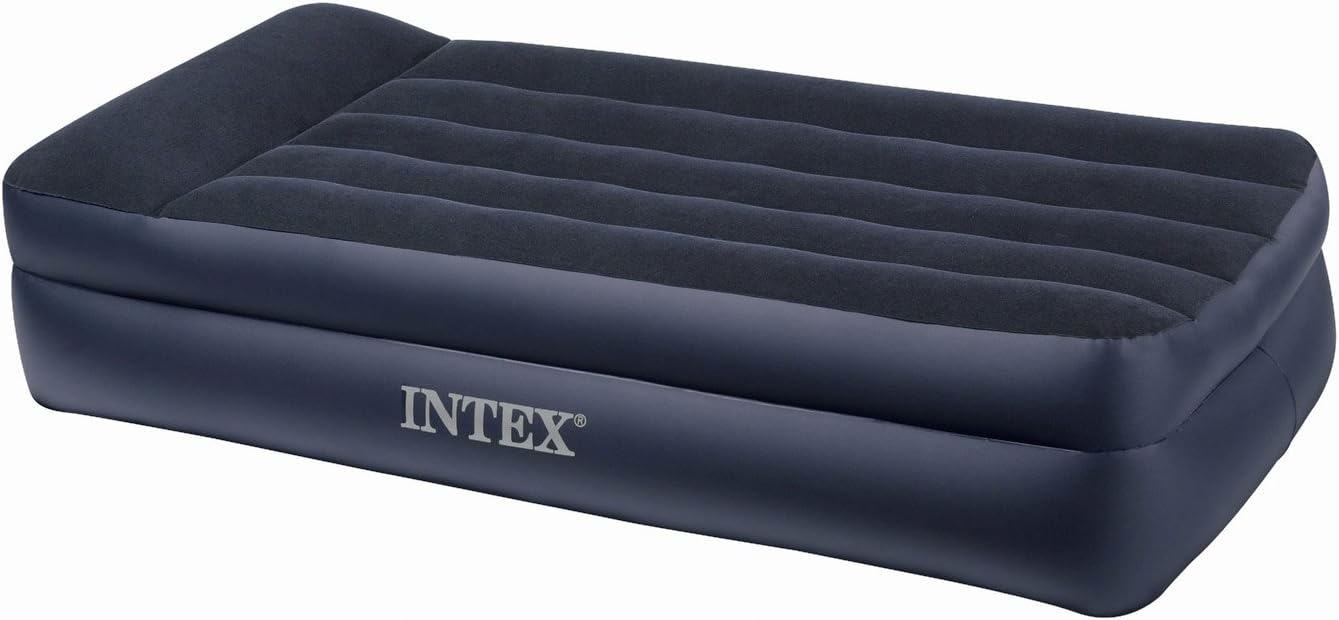 Intex 66707E Comfort Bed - Rising Comfort Twin Airbed with built-in Electric Pump