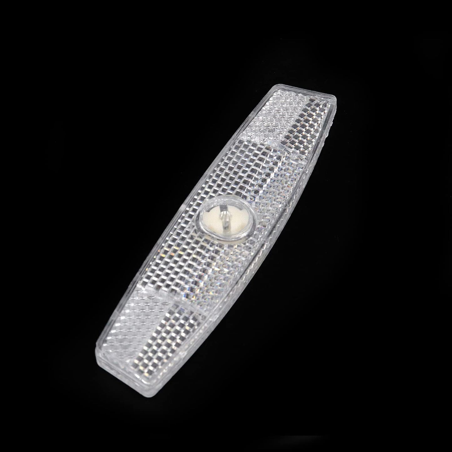 FarBoat 2 Pack Bicycle Wheel Spoke Reflectors, Night Riding Reflective Warning Spoke for Cycling MTB Mountain Bike Road Bike Accessories (4.5-Inch White)