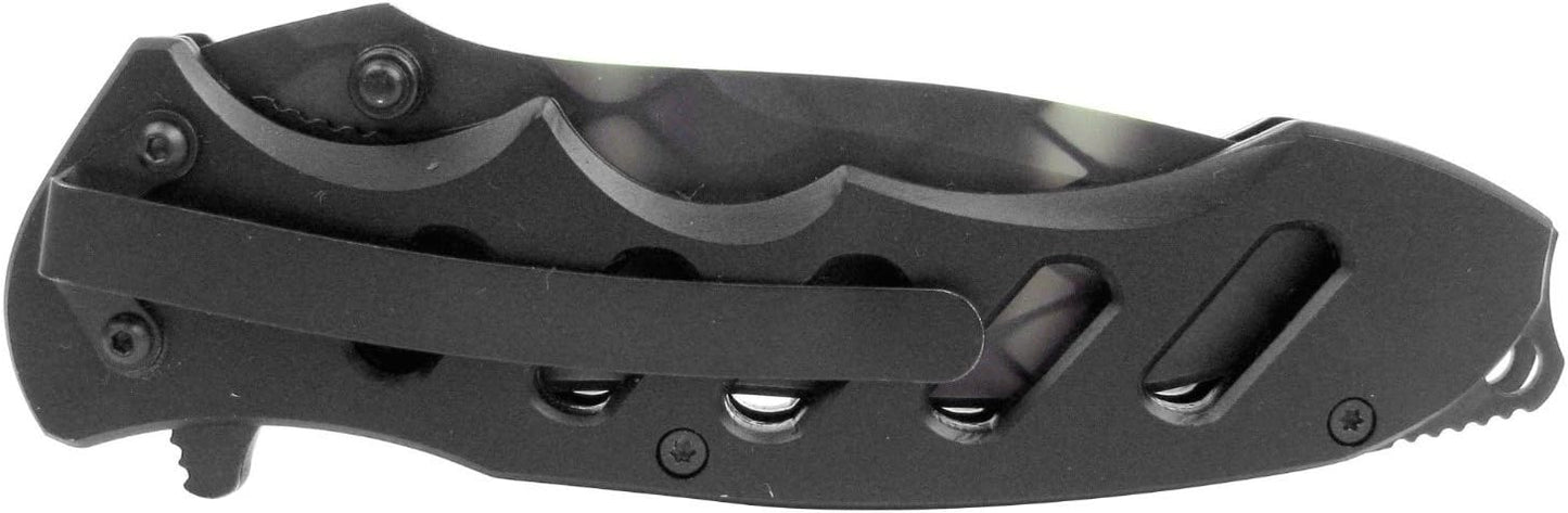 MTECH XTREME USA MX-8027A TACTICAL FOLDING KNIFE 5" CLOSED