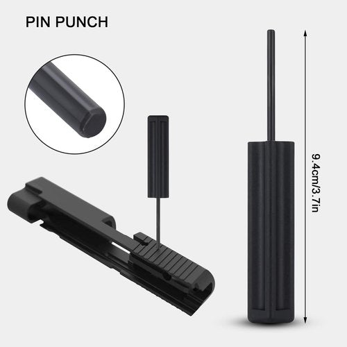 Tool Kit for Glock with Front Sight Remove Pin Punch Magazine Disassembly Cleaning for Glocks 19 19x 17 26 27 43 43x Accessories