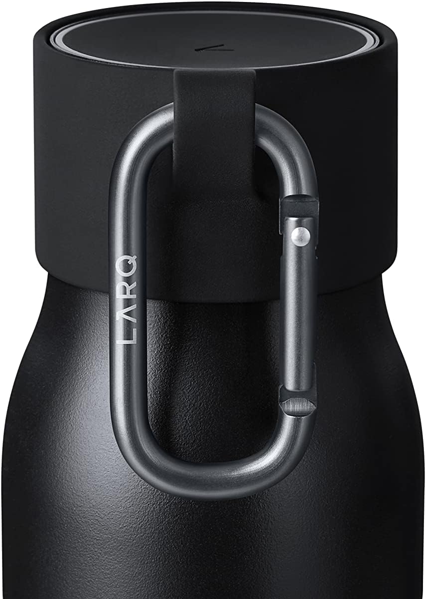 LARQ Active Loop - Bump Protector for Your Cap with Easy Carry Carabiner, Black