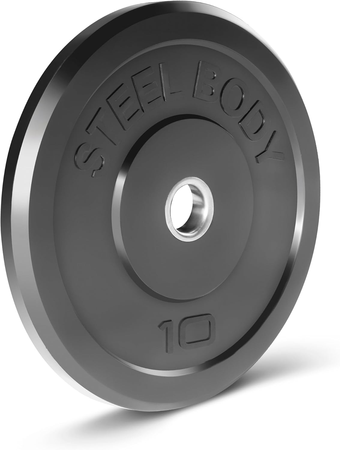 Olympic Rubber Bumper Weight Plates - 10 lb, 25 lb, 35 lb, 45 lb for Strength Training
