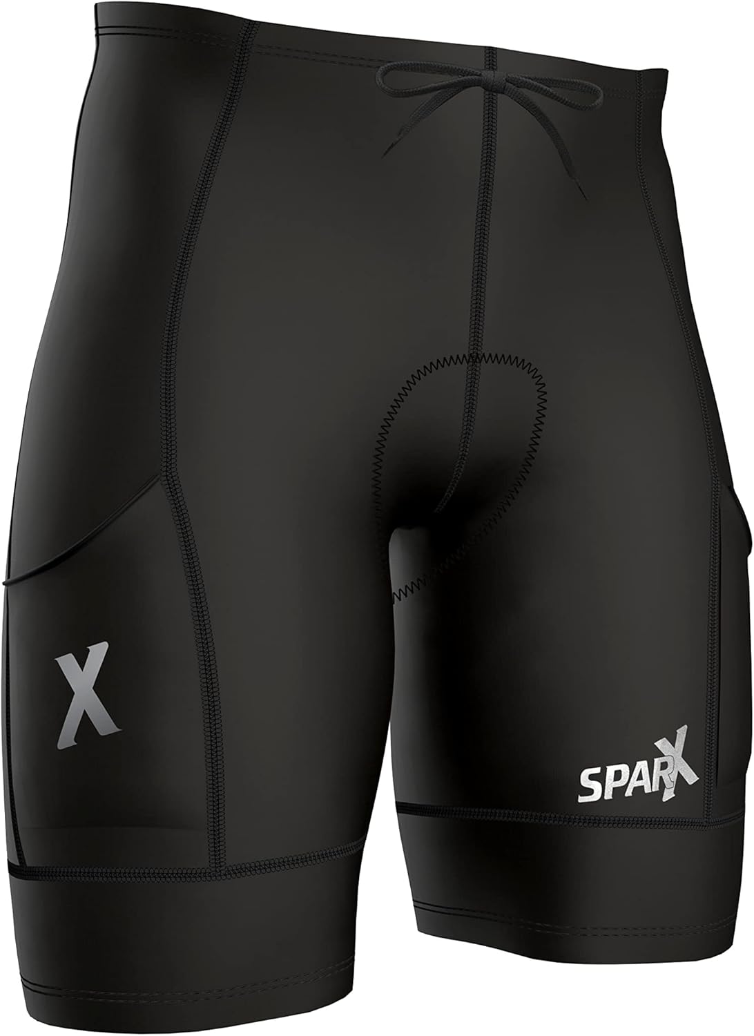 Sparx Men's Active Triathlon Short Tri Cycling Short Swim Bike Run