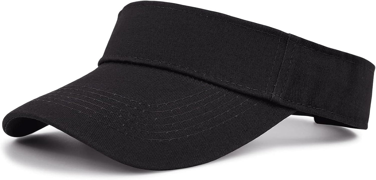 Women's Sun Protection Visor Hat | Cotton Sports Cap for Outdoor Activities