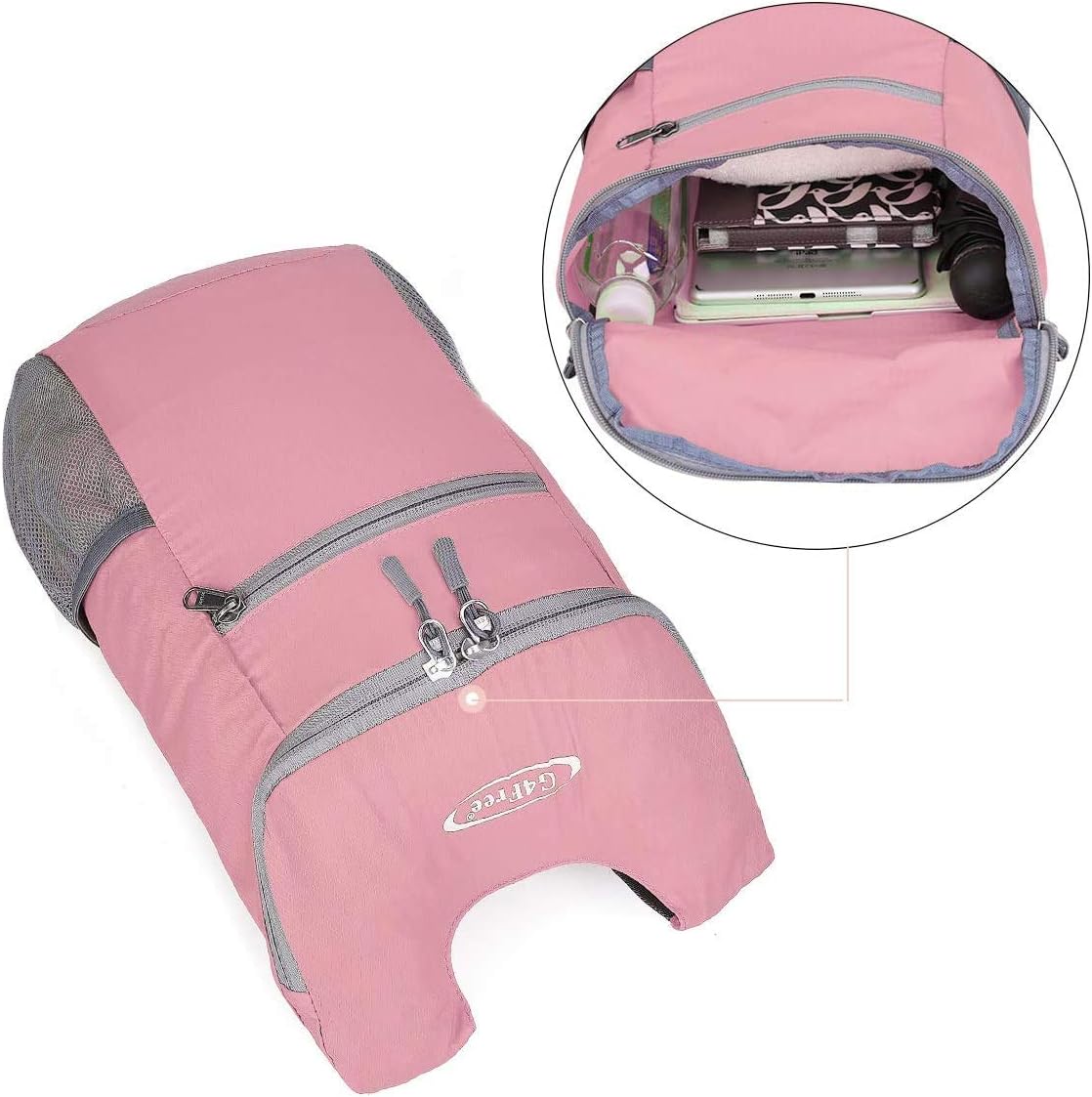 G4Free Lightweight Packable Hiking Backpack for Men Women Small Hiking Daypacks Foldable Shoulder Pack Casual Outdoor Bag 11L