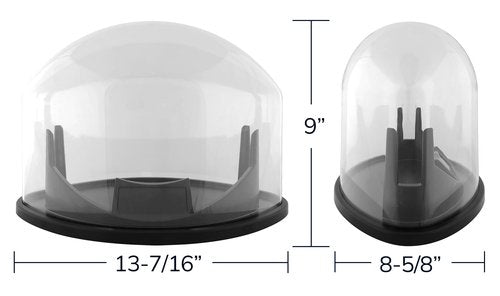 Balldome Football Display Case, Clear Holder and Stand for Autographed Footballs, UV Protection for Signed Collectibles or Trophys