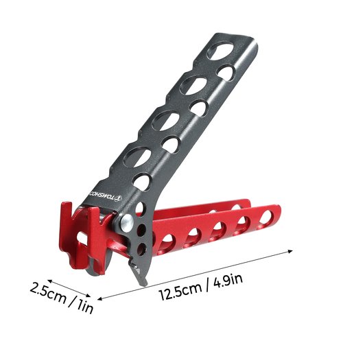 HUIOP Pot Lifter, Aluminum Pot Lifter Camping Pot Pan Grip Handle Outdoor Cooking Pot Holder