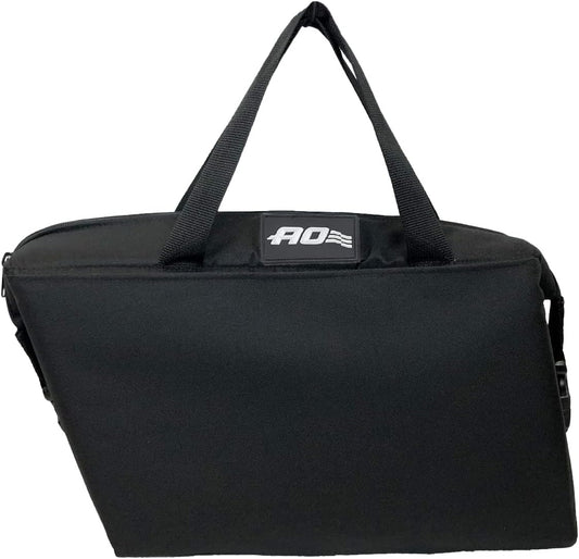 AO Coolers Motorcycle Saddle Bag Soft Coolers, 15-Can Capacity, Black