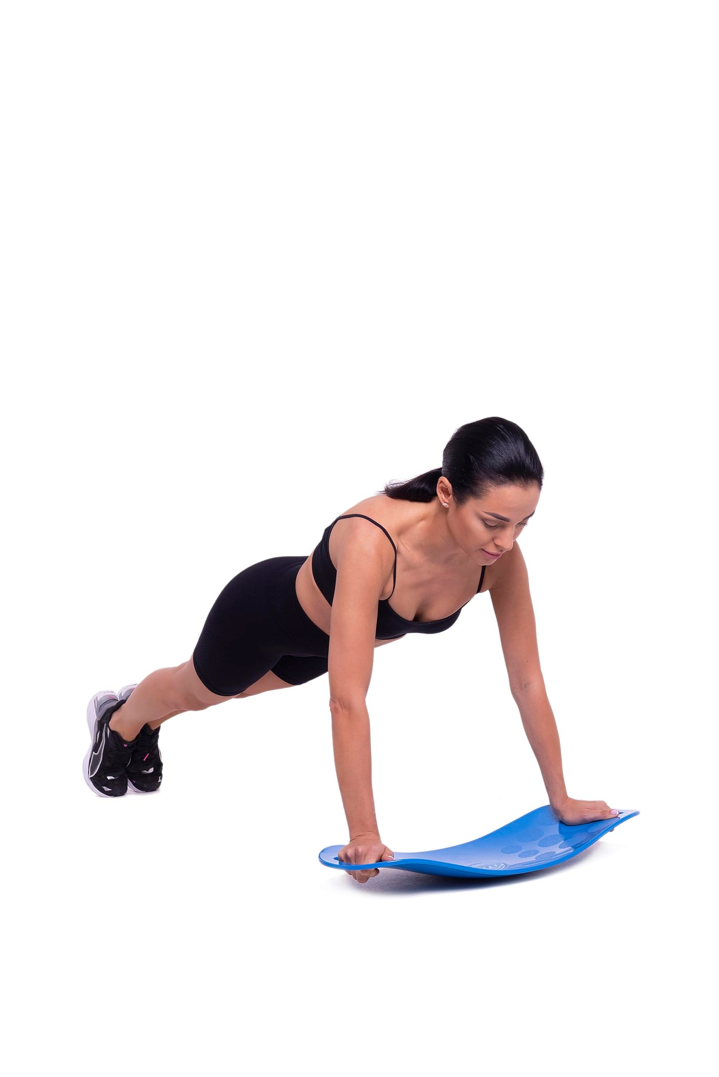 FITIUM Balance Boards Yoga, Fitness Board, Workout Balance Board Sports, Twist Board for Workout, Gym Sports, Balancing Exercises, Dancers, Stability Training Twisting, Exercise Abs Arms Legs,Blue