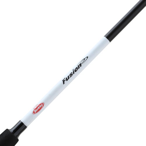 Berkley Fusion Spincast Reel and 6'6" Fishing Rod Combo, 1 Ball Bearing with Lightweight Graphite Reel Body, 2-Piece Rod