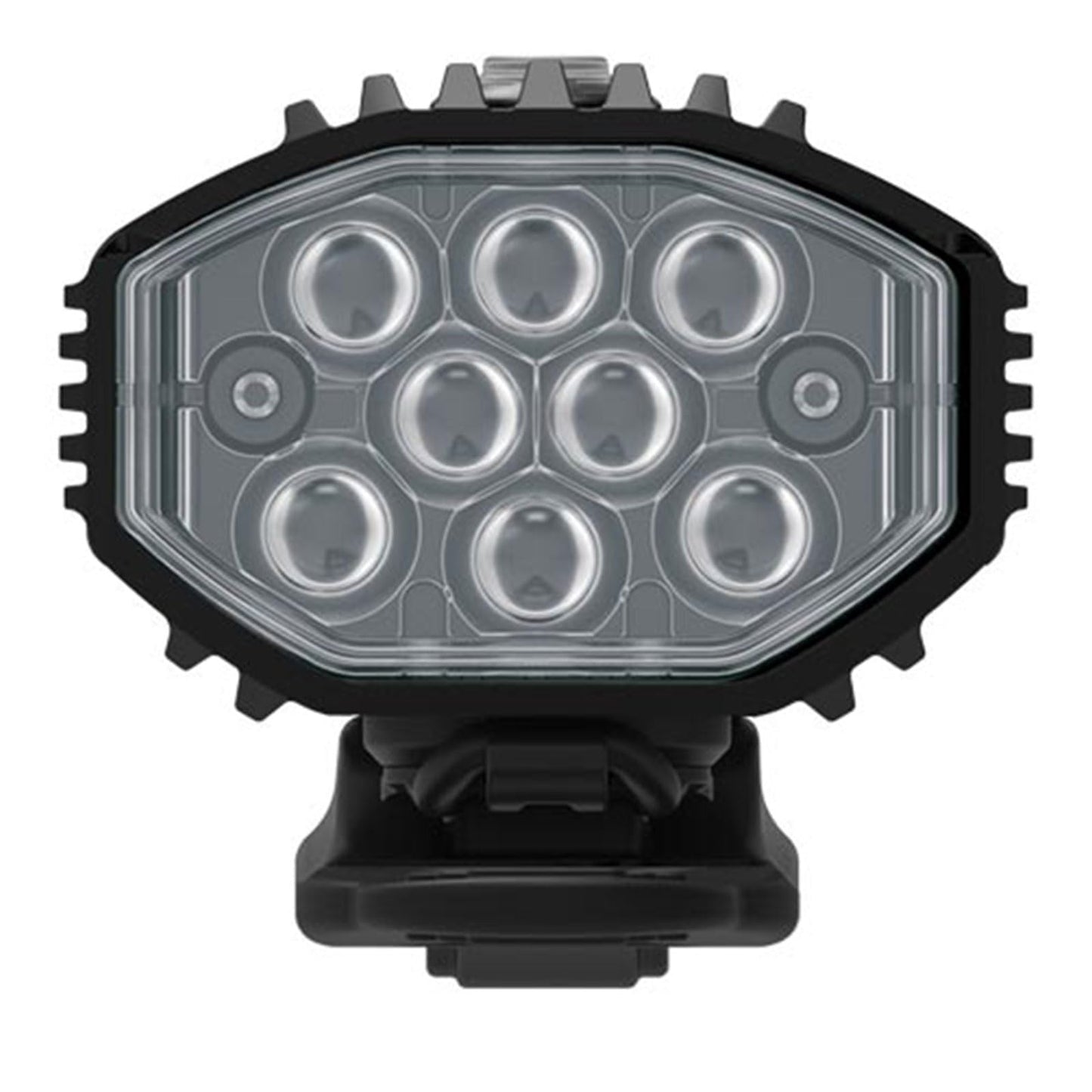 LEZYNE Lite Drive 1200+ Bicycle Durable USB Rechargeable IPX7 Waterproof White LEDs Front Light w/Multiple Solid & Flash Modes | Rubber Mounting Strap Included, Satin Black, 1200 Lumens/USB-C