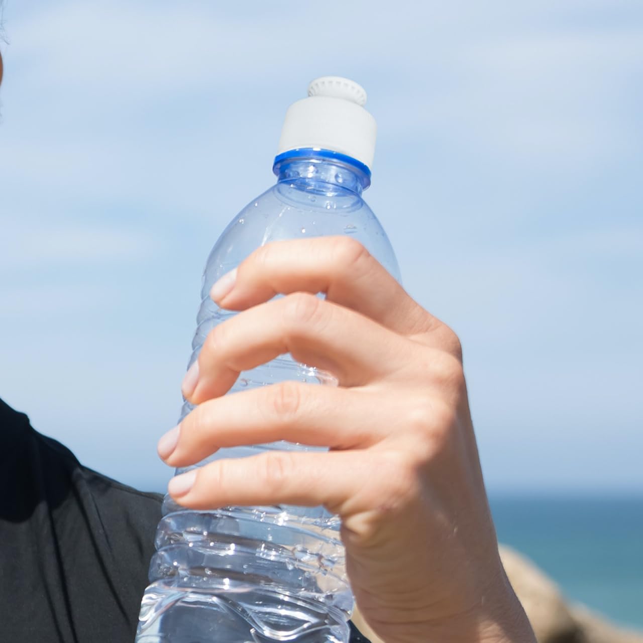 20Pcs 28mm Leak-Proof Sports Bottle Lids - Push-Pull Design for Gym & Outdoor Water Bottles