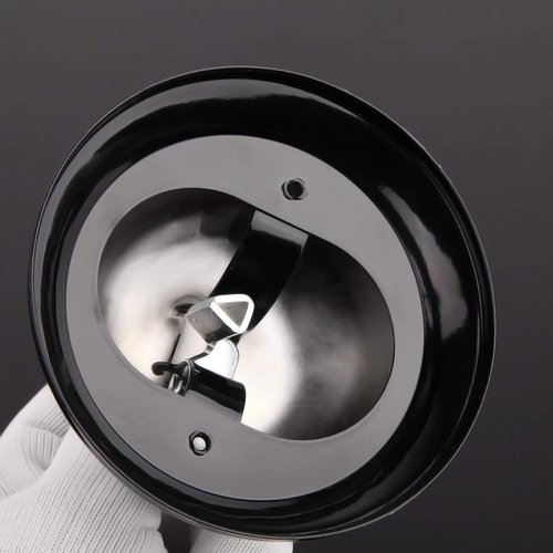 Call Bell 3.3 Inch Diameter with Metal Anti-Rust Construction, Ringing, Desk Bell Service Bell for Hotels, Schools, Restaurants, Reception Areas, Hospitals, Warehouses(Silver)