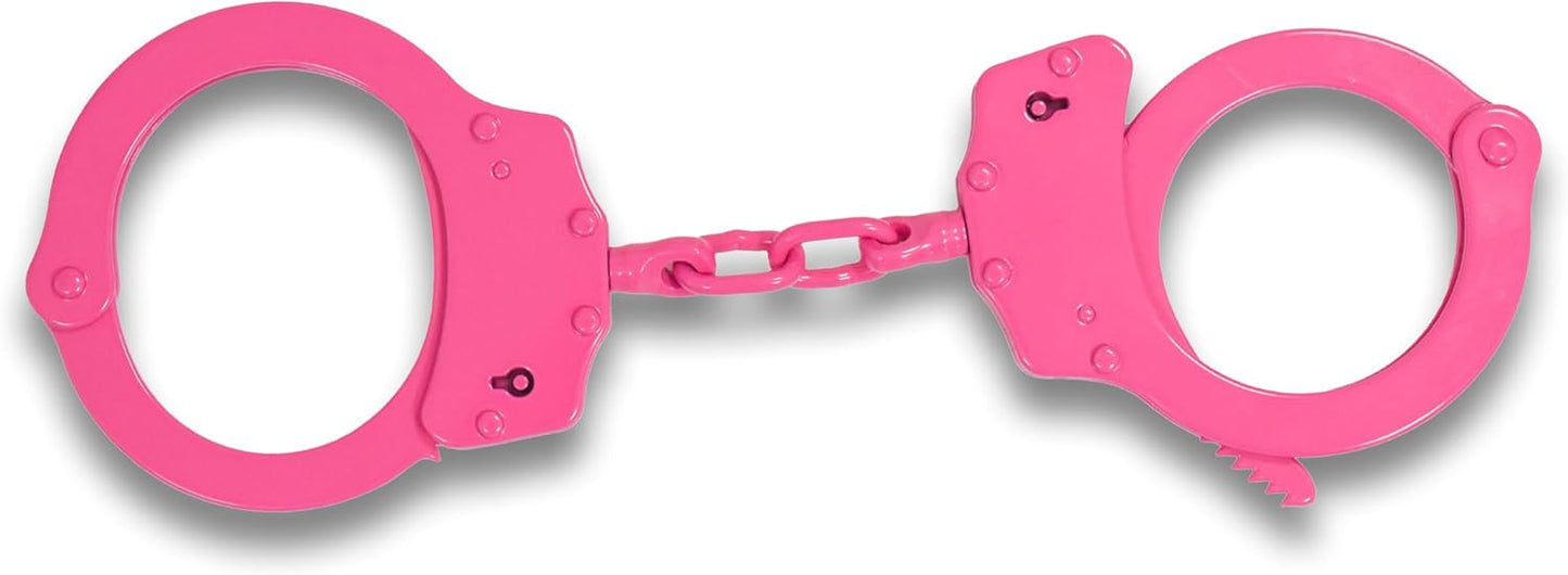 Snake Eye Tactical Steel Handcuffs with Two Keys Heavy Duty Steal Professional Grade | Secure Handcuffs.