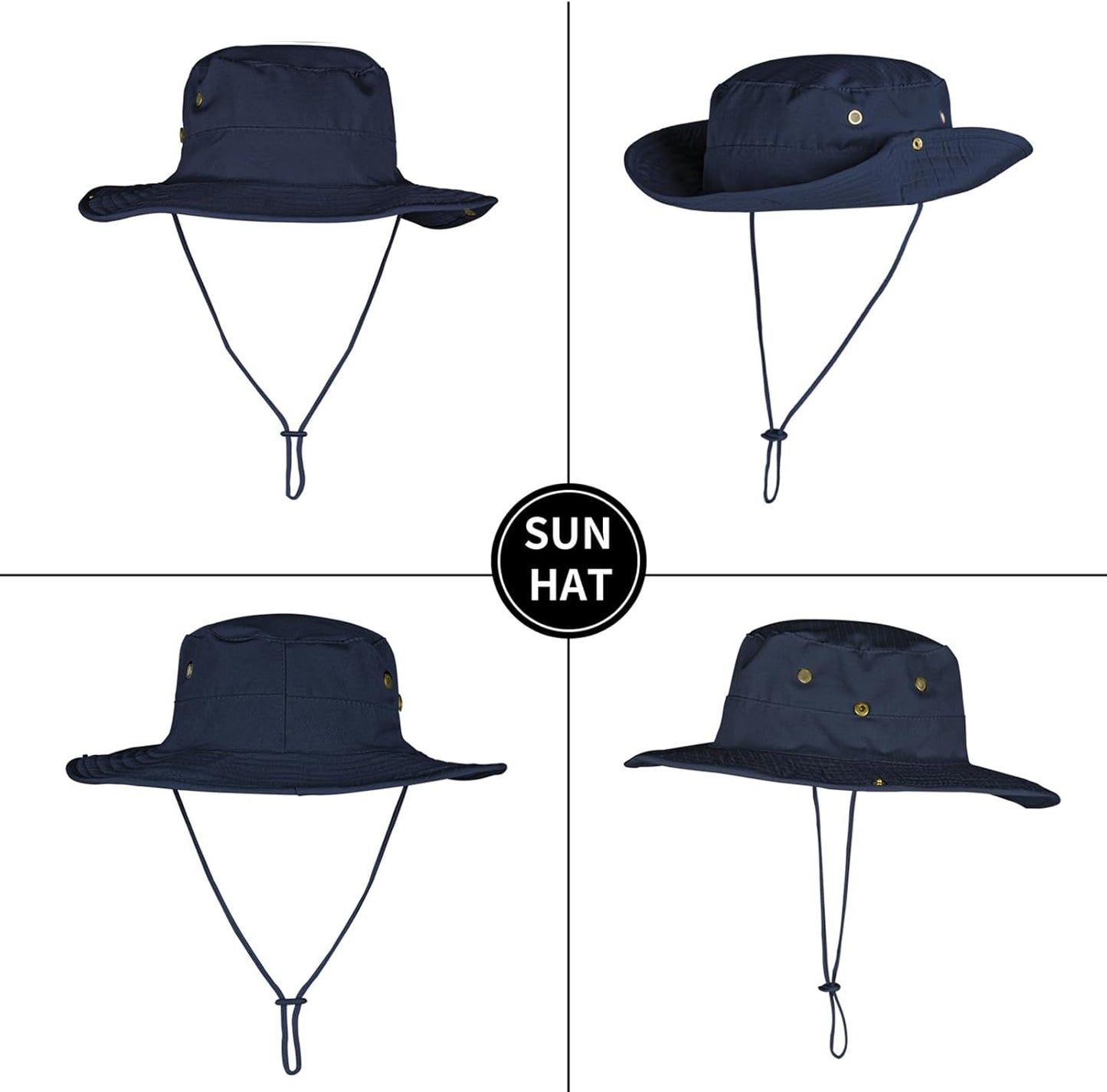 UPF 50+ Sun Hat | Foldable Boonie Hat for Men & Women | Fishing & Hiking
