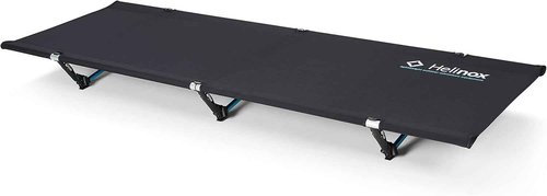 Helinox Cot One Portable Camping Cot - Lightweight, Compact & Collapsible, Regular Size, Black