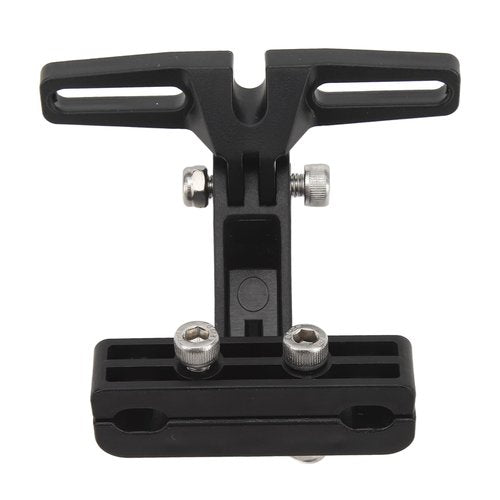Cryfokt Electric Tail Light Bracket, ABS Stainless Steel Bike Rear , Secure Attachment, Tail Light Saddle Seat Mount Holder for Cycling Enthusiasts