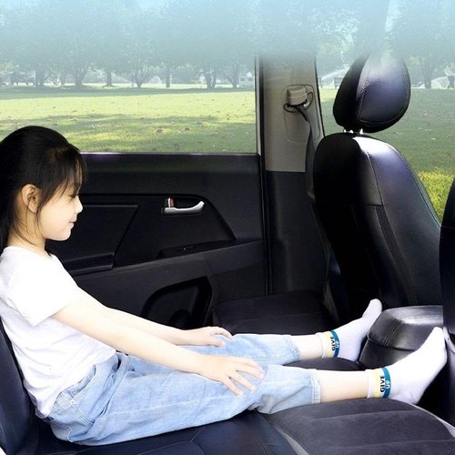 Berocia SUV Car Air Mattress with Pump Back Seat Gap Pad Filler Extender Bed for Dogs Kids Adults Travel Sleeping Legs Foot Rest