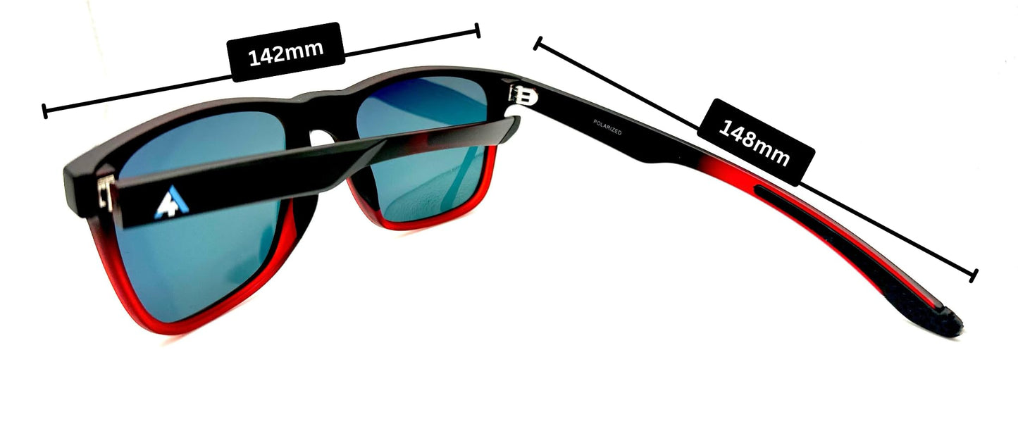 4Athletes Victory Polarized Sunglasses (Smoke Lenses)