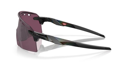 Oakley Men's OO9235 Encoder Strike Vented Rectangular Sunglasses, Dark Galaxy/Prizm Road Black, 39 mm