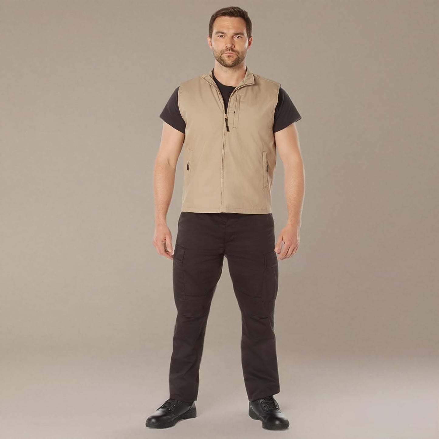 Rothco Undercover Travel Vest for Men | Lightweight, Multi-Pocket Design