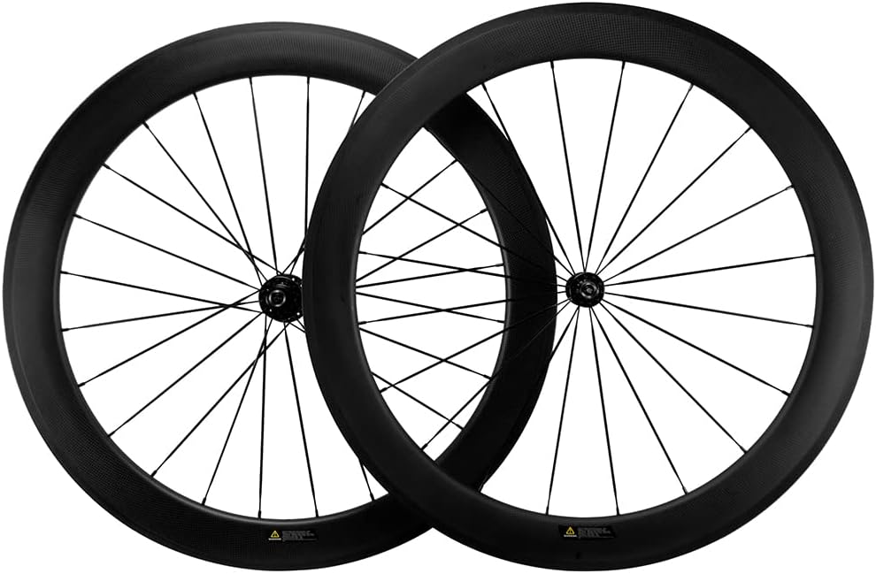 Sunrise Bike Carbon Wheels 60mm Depth 25mm Width Clincher Wheelset 700c Road Cycling Rim