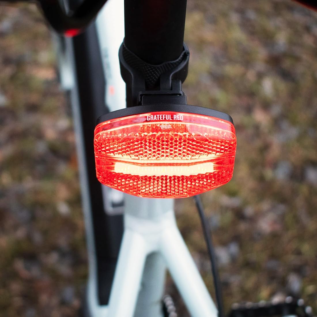Grateful Red Bike Tail Light - Planet Bike LED Safety Light for Cycling