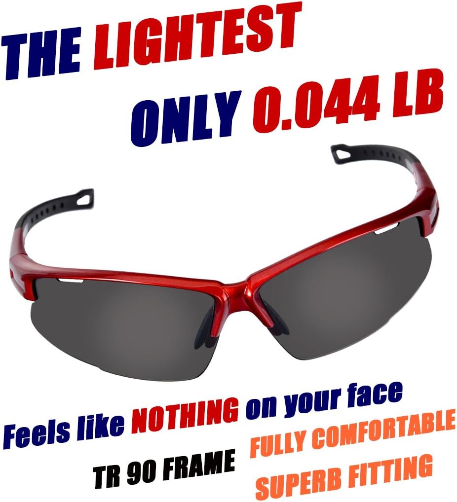 O2O Polarized Sports Sunglasses for Softball Baseball Men Women Teens Youth 020 Polarized Sunglasses