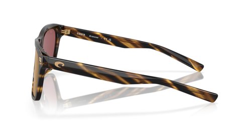 Costa Del Mar Aransas Sunglasses, Tortoise/Gold Mirrored 580G, 58 mm