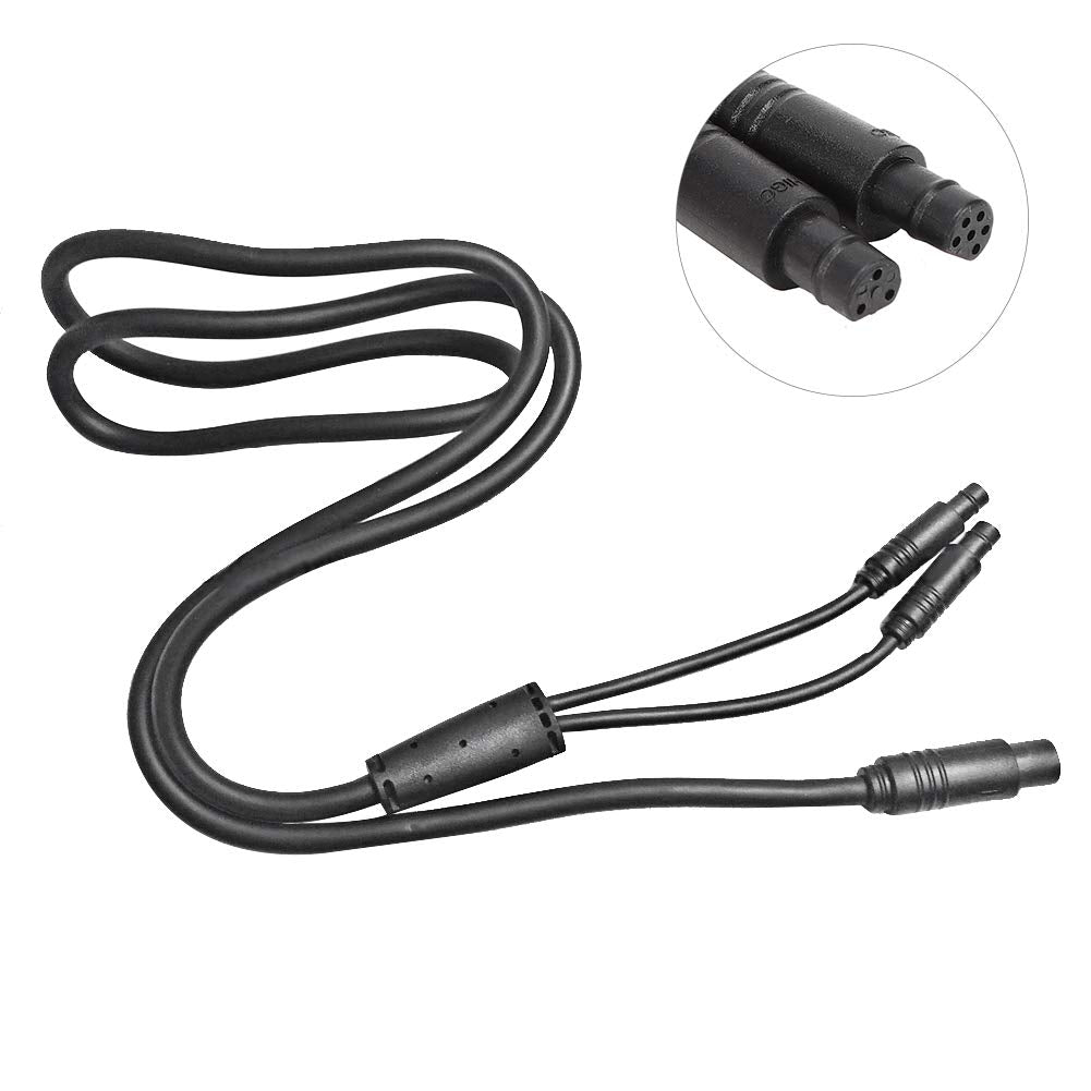 HEITIGN One for Two Cable, for Tongsheng Middle Motor Tsdz-2 One for Two Cable Conversion Accessory for Xh-18 Instrument