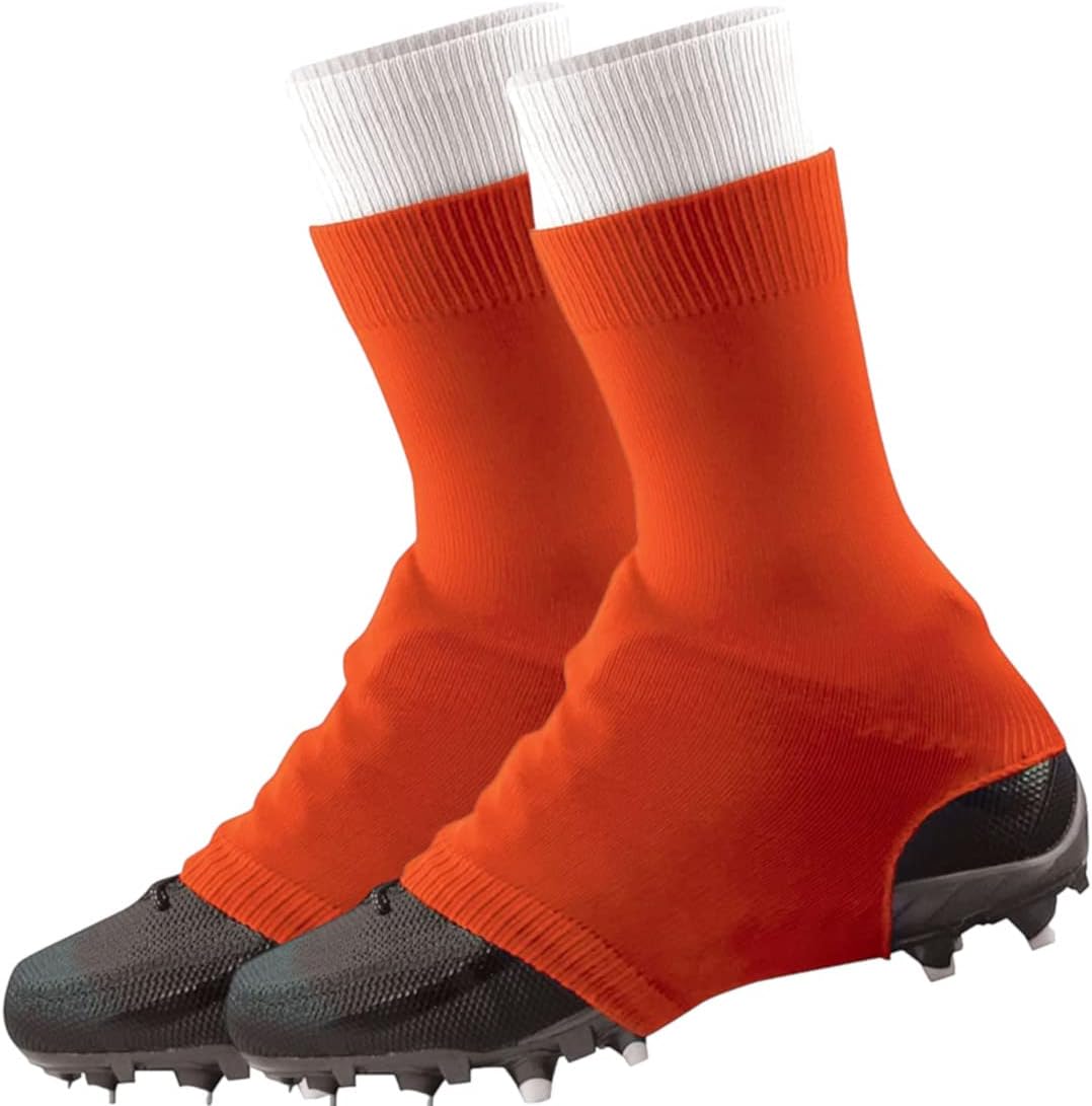 TCK Football Spat Cleat Covers - Lace Covers Youth and Adult Sizes for Boys Girls Men Women Soccer