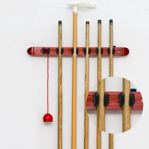 Pumtus 60 Pack Billiards Pool Cue Clips, Plastic Fishing Rod Clip, Snooker Cue Locating Clip, Fishing Pole Holder Clips, Fishing Pole Storage Clamps for Fishing Rod, Pool Cue