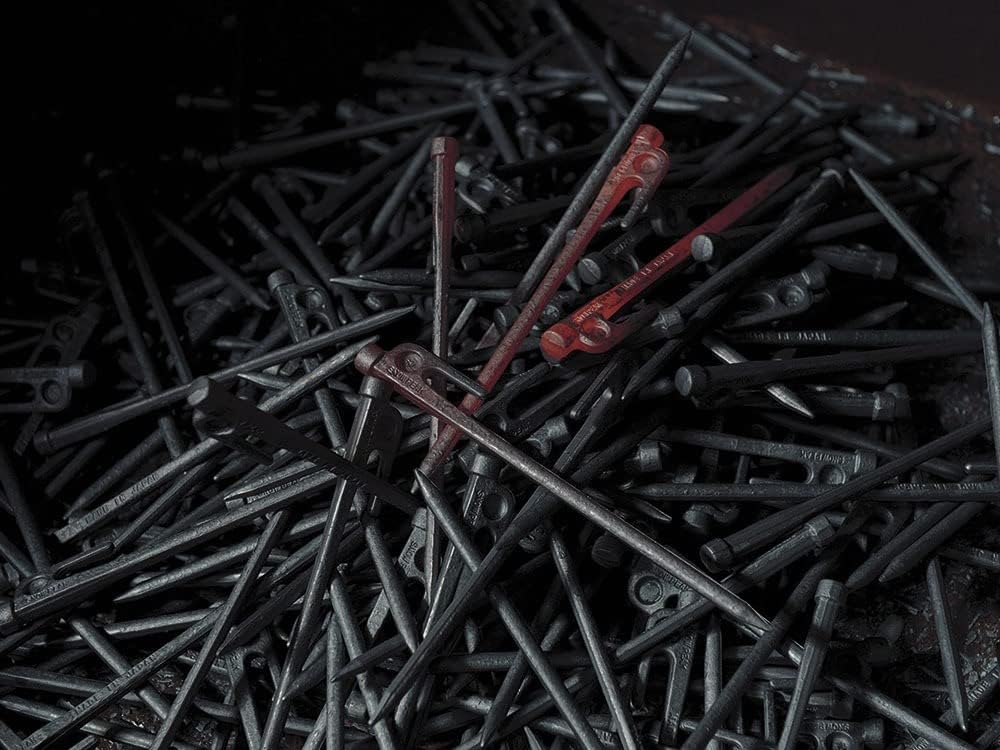 Snow Peak’s Solid Stake #20, R-102, Forged Steel, for Camping Tents, Made in Japan, Lifetime Product Guarantee