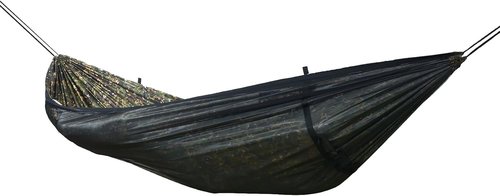 Lightweight Camo Hammock with Mosquito Net - Portable Stealth Sleep System for Backpacking