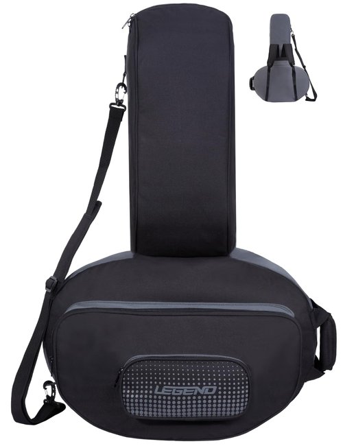 LEGEND Heron Crossbow Case - Premium Soft Cross Bow Case with Padding, Durable Hunting Crossbow Bag with Multiple Pockets, Fits Scope & Accessories, Removeable Shoulder Strap & Backpack Strap -37x24in