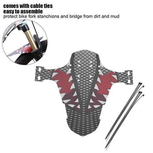Plastic Bike Mudguard, Universal Bike Fenders, for Road Bike Rear Tire Mountain Bike Front Fork (Type B)