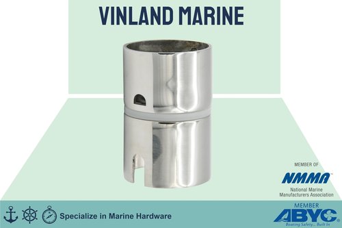 Vinland Marine 304 Stainless Steel Drop-in Boat Rod Holder Swivel Insert, Pack of 1, 2, 4, for deep sea Fishing rods, Offshore Fishing Rod, Pontoon Boat Rod Holder, Boat Rod Holders (Pack of 2)