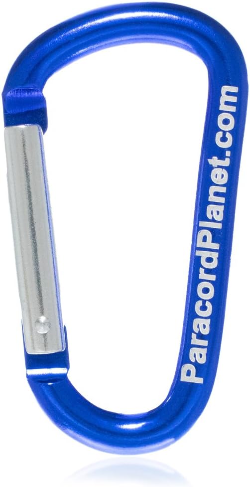 Aluminum D Ring Carabiner Clip Bulk Packages - Available in a Variety of Sizes, Styles, and Colors