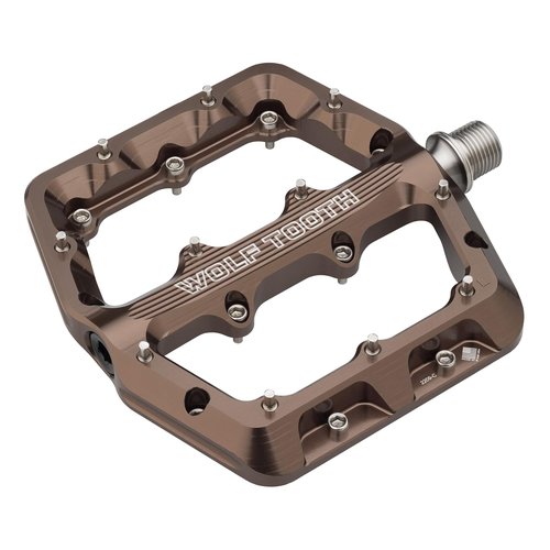 Wolf Tooth Waveform Aluminum Pedals - Large - Espresso